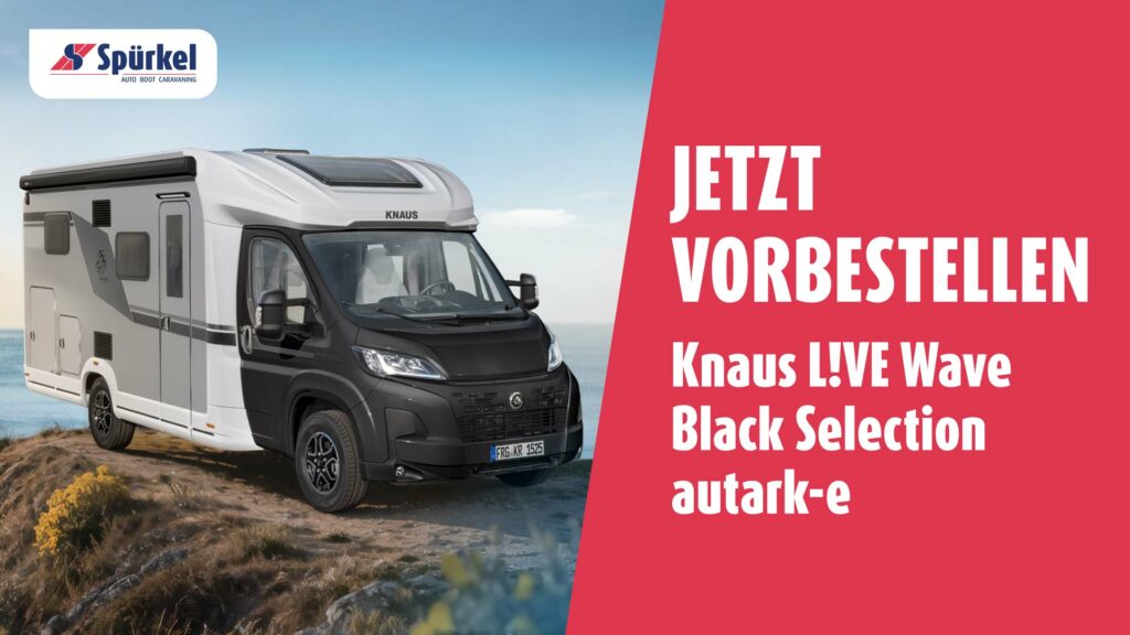 Knaus LIVE WAVE Black Selection autark-e